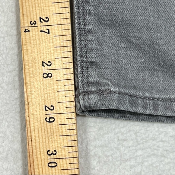 Two By Vince Camuto Jeans Women's 34/14 Gray Charcoal Distressed Denim TAG 32/14 - Picture 6 of 16